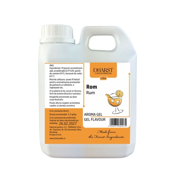 Aroma gel termostabila - ROM - Dharst - 1 L