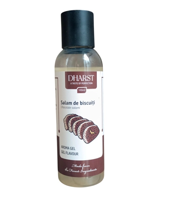 Aroma gel termostabila - SALAM DE BISCUITI - Dharst - 100ml.