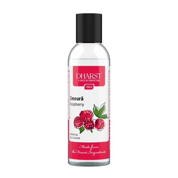 Aroma gel termostabila - ZMEURA - Dharst - 100ml.