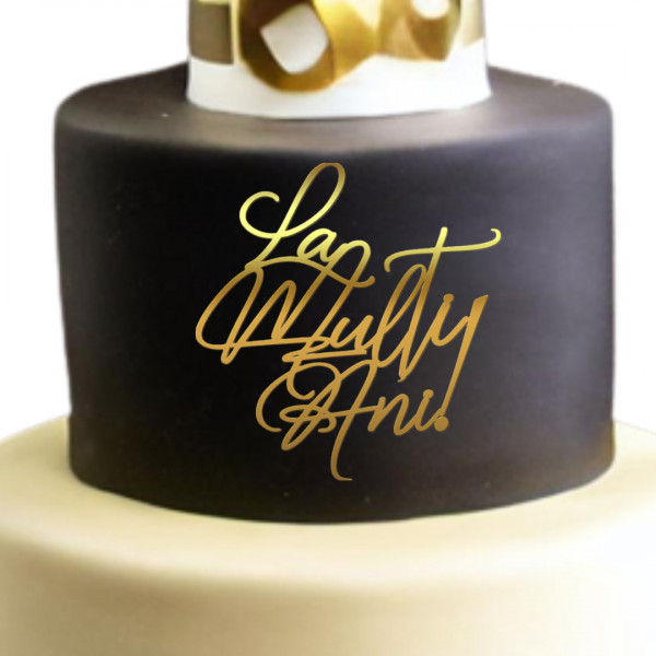 Cake Topper "La Multi Ani" Bll