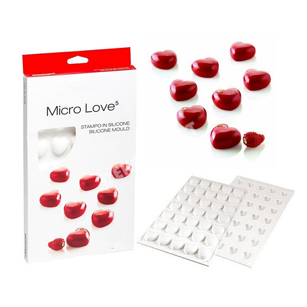 Forma silicon Micro Love cu 35 cavitati - T04009