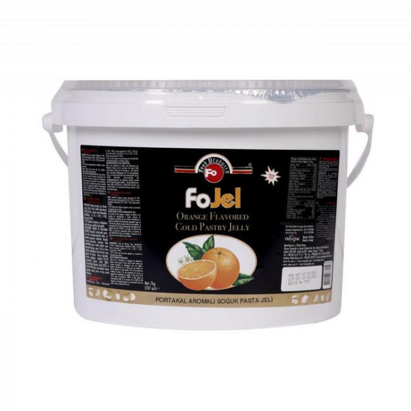 Glazura gel la rece Portocale - FoJel - 7 Kg
