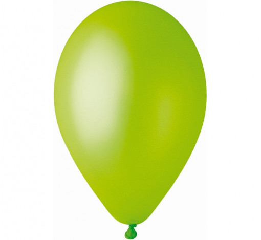 Set 100 baloane latex 25 cm - Fistic Metalic