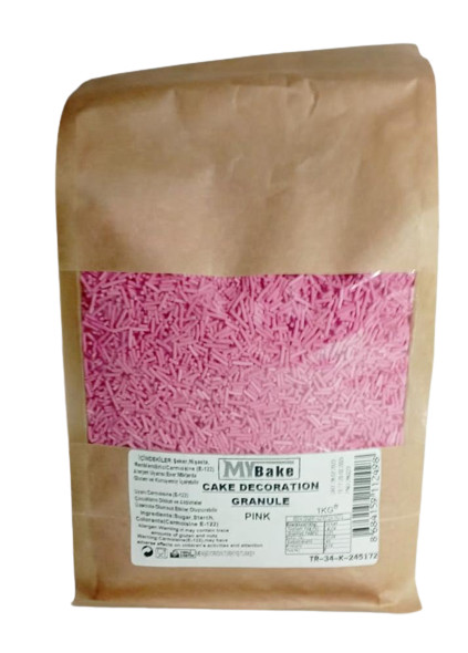 Sprinkles betisoare - ROZ - MyBake - 1 kg