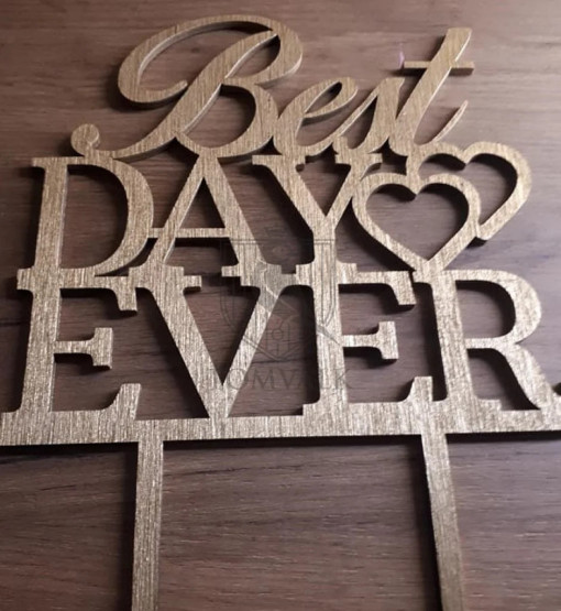 Topper "Best Day Ever" III