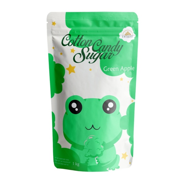 Zahar pentru vata pe bat - Aroma de Mar verde - Dharst - 1 kg