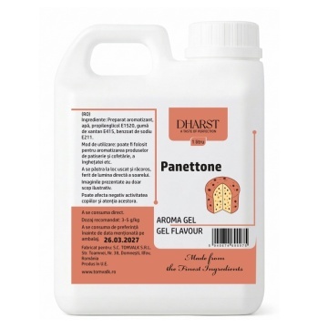 Aroma gel termostabila - Panettone - Dharst - 1 L