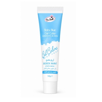 Colorant alimentar gel Dr.Gusto - ALBASTRU DESCHIS - 50g