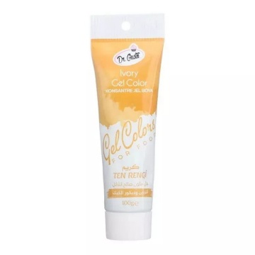 Colorant alimentar gel Dr.Gusto - Fildes (Culoarea tenului) - 100g