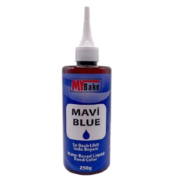 Colorant alimentar lichid pe baza de apa - MyBake - ALBASTRU - 250 gr