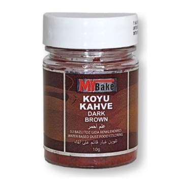Colorant pudra hidrosolubil - 10 g - MARO INCHIS - MyBake
