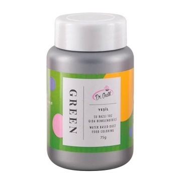 Colorant pudra hidrosolubil - Dr. Gusto - 75 g - VERDE