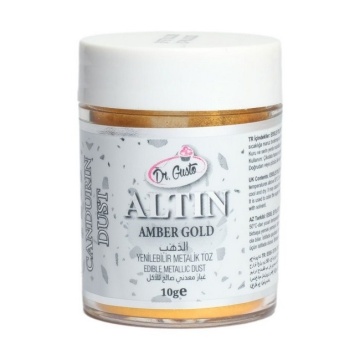 Colorant Pudra Metalizat - Dr. Gusto - 10 g - AURIU