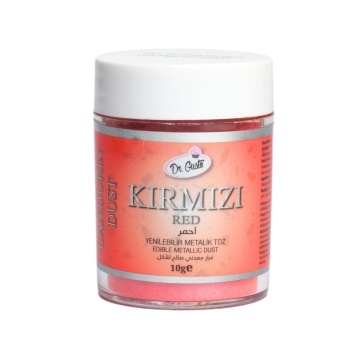 Colorant Pudra Metalizat - Dr. Gusto - 10 g - ROSU