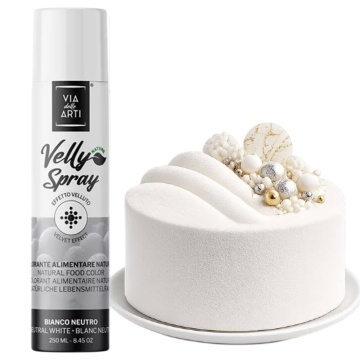 Colorant Spray Natural -Alb neutru - Catifea/Velvet – 250 ml – Via delle Arti