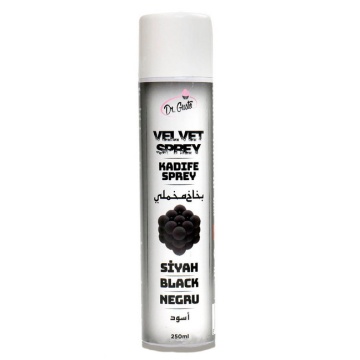 Colorant Spray Negru - Catifea/Velvet - 250 ml - Dr Gusto