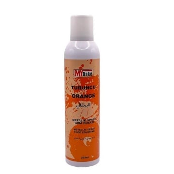 Colorant Spray Portocaliu Metalic - 250 ml - MyBake