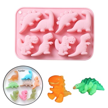Forma de silicon Dinozauri cu 8 cavitati