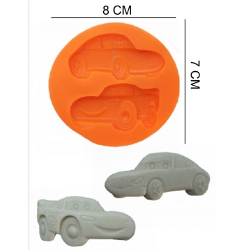 Mulaj din silicon - Cars 2 - 7 x 8 cm