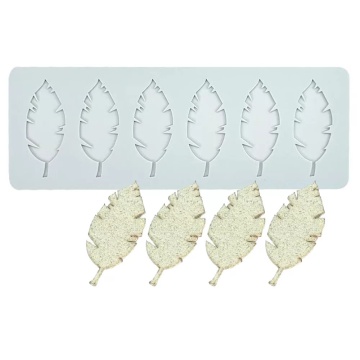 Mulaj din silicon Frunze tropicale - T12181