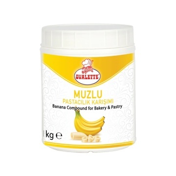 Pasta aromatizanta concentrata - BANANE - Ovalette - 1 kg