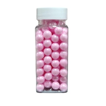 Perle 10 mm - Roz deschis - 100gr