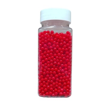 Perle 4 mm - Rosu - 100gr