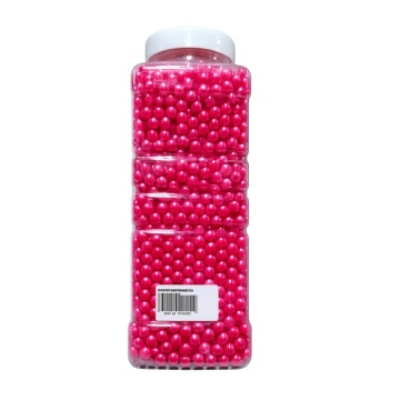 Perle 6 mm - Rosu - 1 kg