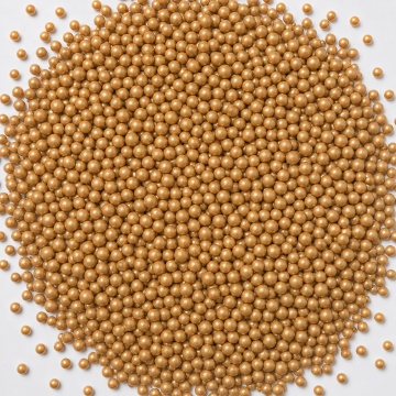 Perle din Orez Expandat 5 mm - Auriu - 0,5 kg, Dobryk