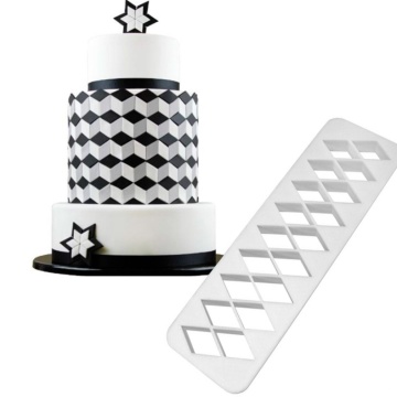 Set 3 decupatoare fondant - Diamant