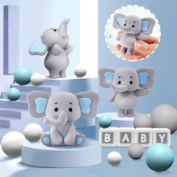 Set pentru ornat torturi - Baby elefant, 28 piese - T090591