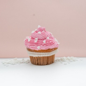 Sprinkles Inimi albe - 400 gr - Dharst