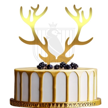 Topper pentru tort "Cornite ren" IV