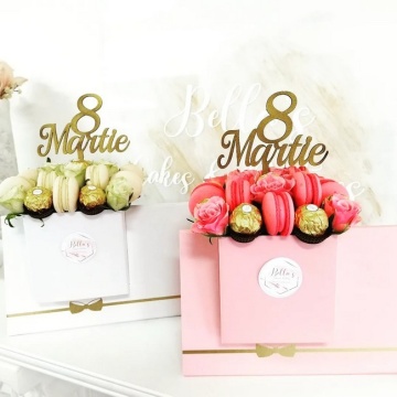 Topper tort "8 Martie" 