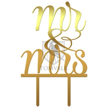 Topper tort nunta "Mr&Mrs" XXIX
