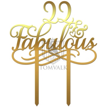 Topper tort personalizabil – Fabulous Sth