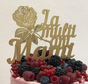 Topper tort personalizabil – La mulți ani IV - Img 2