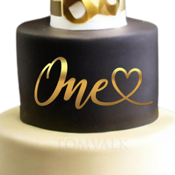 Cake Topper "One" 