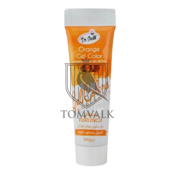 Colorant alimentar gel Dr.Gusto - PORTOCALIU - 100g