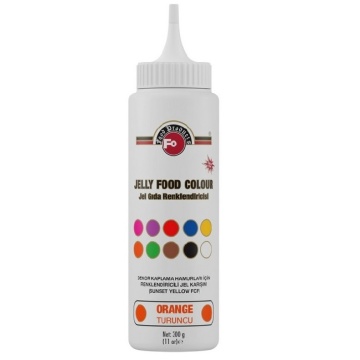 Colorant alimentar gel Fo - PORTOCALIU - 300g