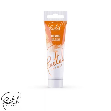 Colorant Alimentar Gel Portocaliu – 30g – Fractal Colors