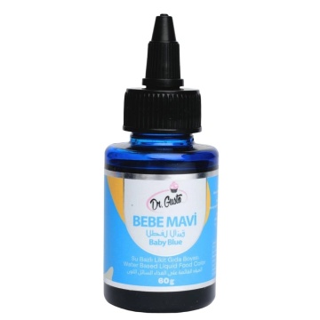 Colorant alimentar lichid pe baza de apa - Dr. Gusto - ALBASTRU DESCHIS - 60 gr