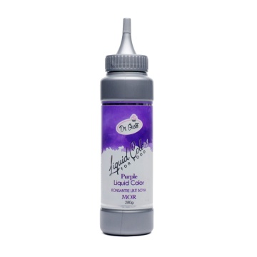 Colorant alimentar lichid pe baza de apa - Dr. Gusto - MOV - 280 gr