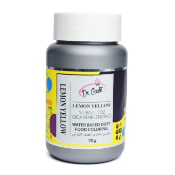 Colorant pudra hidrosolubil - Dr. Gusto - 75 g - GALBEN LAMAIE