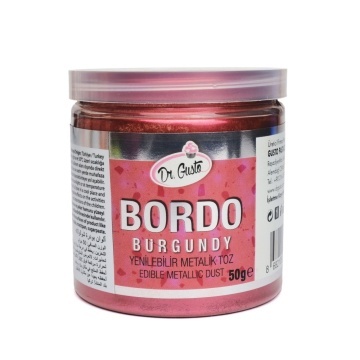 Colorant Pudra Metalizat - Dr. Gusto - 50 g - VISINIU (BORDO)