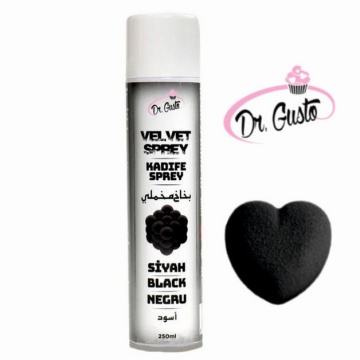 Colorant Spray Negru - Catifea/Velvet - 250 ml - Dr Gusto