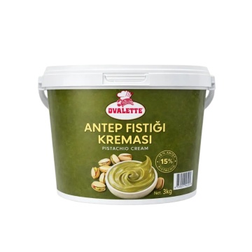 Cremă de Fistic pentru Umpluturi și Deserturi – 3 kg – Ovalette