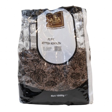 Flex Ciocolata Neagra compound - 1 kg - Alba Chocolate