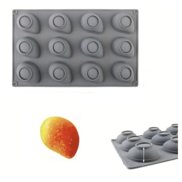 Forma de silicon cu 12 cavitati - Mango