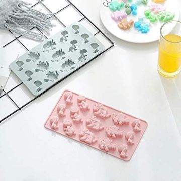 Forma de silicon Dinozauri cu 15 cavitati